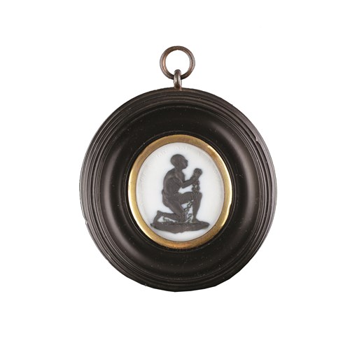 An Exceptional Anti Slavery Medallion Inscribed in Upper Case Around the Edge ‘Am I Not a Man and a Brother ?’